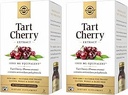 Solgar Tart Cherry 1000 mg, 90 cápsulas vegetales (Pack of 2) - Antioxidante con quercetina, ácido clorogénico " Anthocyanins Compounds - Non-GMO, Vegan, Gluten Free, Dairy Free - 180 Total Servings