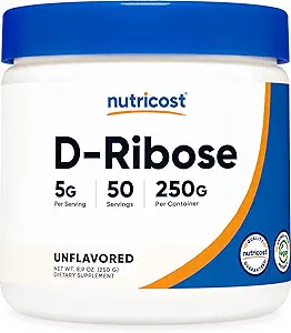 Nutricost D-Ribose Powder (250 Grams)