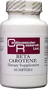 Cardiovascular Research Beta Carotene 3,000 mcg 60 softgels