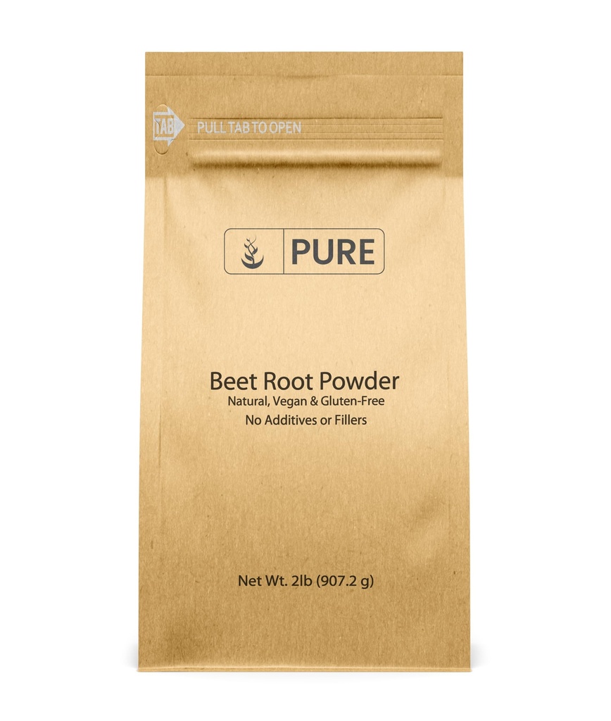 Ingredientes originales puros Polvo de remolacha (2lb) Smoothies, Color rico, No GMO, Folate