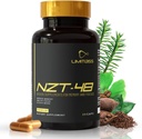 NZT-48 Brain Booster ← Suplementos cerebrales nootrópicos para la memoria y el foco ¦ Premium Natural Energy Supplement with Caffeine, Phosphatidylserine, Vitaminas B6 &amp; B12, Ashwagandha tención 90 Servings