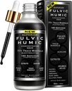 Trace Mineral Drops with Electrolytes - 77 Trace Minerals - 180 Servings- Restaurar Electrolytes, Mejorar la salud de Gut, Reparación de Gotas Lácteas - Minerales de Traza Iónica Degradados por plantas de ácido Fulvic & Humic
