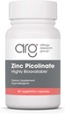 Grupo de investigación de alergia Zinc Picolinate Supplement - Supports Normal Health Immune Response, Highly Bioavailable, Well-Absorbed, Hypoallergenic, Vegetarian Capsules - 60 Count