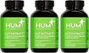 HUM Gut Instinct Daily Probiotics for Women and Men, Digestive Health, Lactobacillus, Bifidobacterium Strains for Immune Support, Probiotic Supplement for Healthy Gut Diversity, 90 Capsules