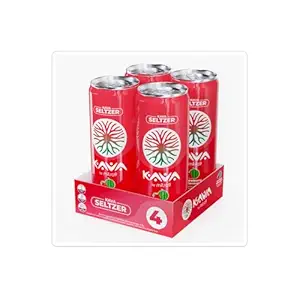 MITRA9 Bebidas Botánicas - Strawberry Watermelon Sparkling Kava Bebida con Kava Extracto Root - Mood Enhancer - Planta Basada - Promueve la calma natural y la claridad (12 Fl. Oz) (4)