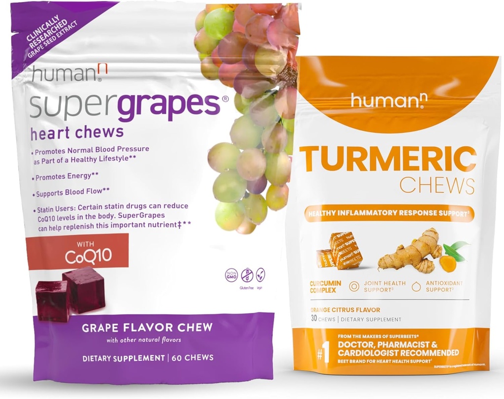 Humann SuperGrapes " Turmeric Chews