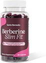 Santo Remedio Berberine, Dietary Supplement, Vegetarian, No Added Sugar, 60 Capsules, 30 Servings.