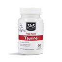365 por Whole Foods Market, Taurine 500mg, 60 Cuenta