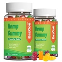Natural Hemp Gummies 2,000,000 XXL Extra Strength - Vegan, Bajo Azúcar, Non-GMO - 120 Condes