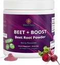 Boost Organic Beet Root Powder - Berry Flavored Beetroot Powder con Acai, Stevia, Vitamina C, Micro Ingredientes Beet Juice Powder, Pre Workout for Athletics, Vegan, Non-GMO