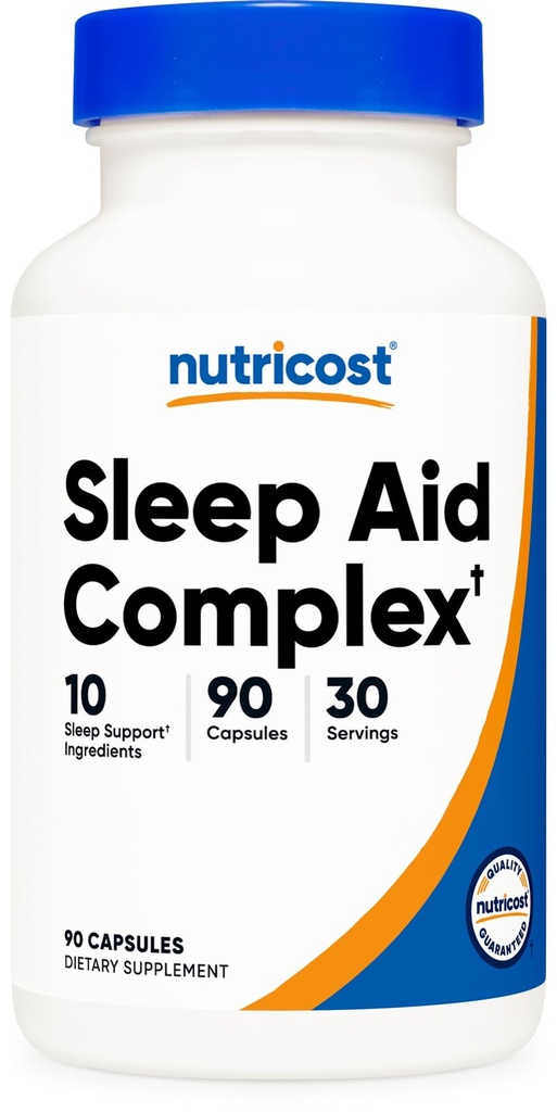 Nutricost Sleep Aid Complex 1330mg Serving (90 Capsules) - 30 Servings