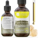 Lions Mane Extract - Lions Mane Tincture - Made in USA - Mushroom Supplement for Memory, Focus &amp; Clarity - Daily Mushroom Supplement - 4 Fl oz.