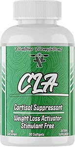 Frontline Fomulations CLA, Cortisol Suppressant, Stimulant Free, Enhances Energy and Metabolism, Strengthening Energy and Endurance, Train Harder, Recover Faster, Veteran Owned and Operated (90 Servings)