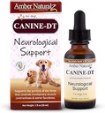Amber NaturalZ Canine DT Herbal Suplemento para perros tóxico Canine Suplemento para el musculo, nariz, patas, Nerve y soporte neurológico  1 Botella de vidrio Fluid Ounce