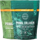 Primal Harvest Super Greens & Collagen Powder Suplementos para Mujeres y Hombres Superfood Greens Polvo y Collagen Peptides Polvo para el cabello, la piel y los clavos Bundle