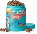 Suplemento de arándano de oro sólido para perros " gatos para la salud del tracto urinario - Berry Balance Chews UTI + Vejiga + Kidney Support for Cats and Dogs with Antioxidants