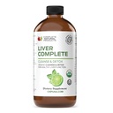 Liver Complete 16oz Support Liquid – Milk Thistle, Chanca Piedra " Dandelion Root – Herbal Cleanse Supplement – Non-GMO, Organic Ingredients