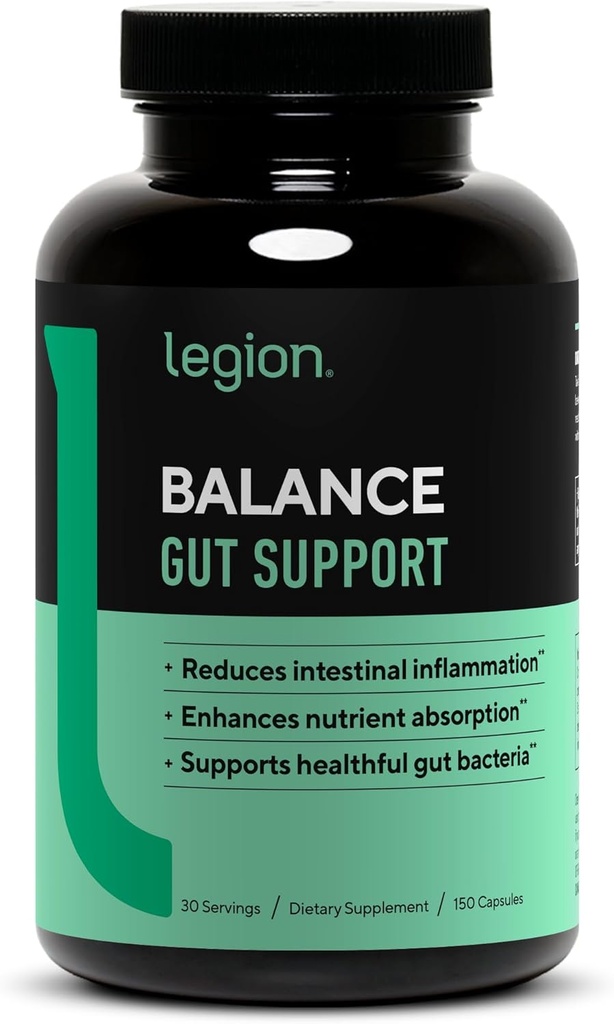 LEGION Balance Gut Support Suplementos 30 Servicios