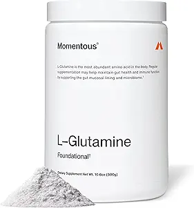 Momentous L-Glutamine Powder - NSF Certified for Sport - 60 Servings