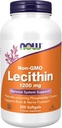 AHORA Suplementos de alimentos, Lecithin 1200 mg con fosfatidil de origen natural Choline, 200 Softgels