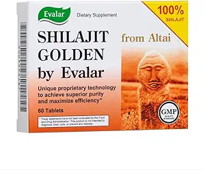 Shilajit Golden por Evalar Siberian Altai 60 Tabs