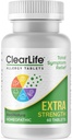 ClearLife Extra Strength Multi-System Alergía Aliviando Homeopática Remedy - 15 Activos Poderosos Proveer Potent Máxima Congestión, Itchiness & Sinus Pressure Relief - Non-Drowsy - 60 Tablets
