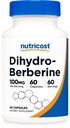 Nutricost Dihydroberine Capsules (100mg, 60 capsules) - Más Metabolito Biodisponible de Berberina