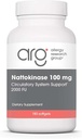 Allergy Research Group Nattokinase 2000 FU / 100mg - Nattokinase Suplemento para Mujeres y Hombres, Natural Enzyme Support for Heart and Blood Health - 180 Softgels