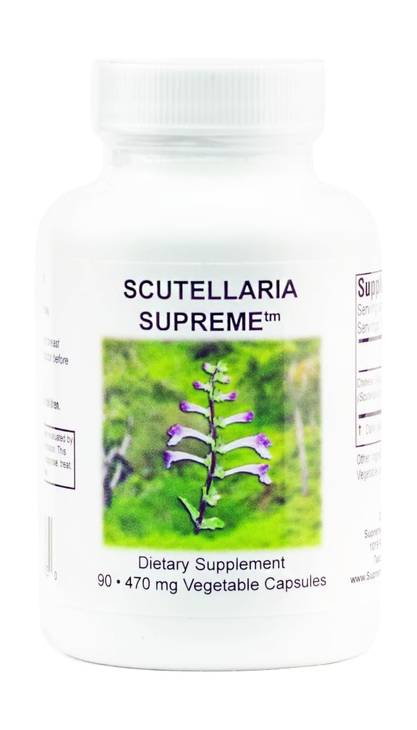 Scutellaria Suprema de la Nutrición, 90 Puro Chino Skullcap