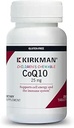 Kirkman Coenzyme Q10 25 mg Tablets para niños que pueden ser usados para sobrevivir 250 Tablets Silencioso CoQ10 Silencioso libre de alérgenos comunes ← Tortura Gluten Gratis Silencioso Casein Free ← Soporta apoyos Immune System