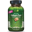Irwin Naturals Deep Tissue Collagen-Pure - 80 Liquid Softgels - Nourishment intenso para la piel - 2.000 mg de Collagen hidrolizado - 16 Total Servings