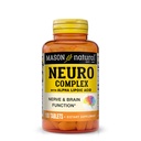 MASON NATURAL Neuro Complex with Alpha Lipoic Acid & Vitamin B12, Suitable for Vegetarians, 100 Tablets