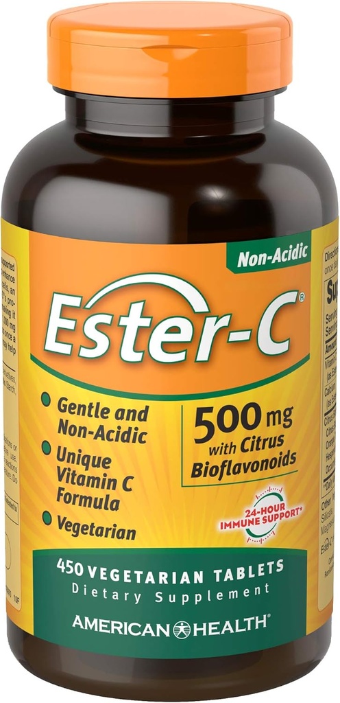 Ester-Vitamin C con Citrus Bioflavonoids 500 Milligrams 450 Veg Tabs