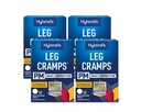 Huellas de la pierna de Hyland PM, alivio de la pierna nocturna, calf y cáñamo de pie, 50 tablas de resolución rápida 4-Pack (200 Total)