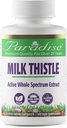 Herbs Paradise Milk Thistle 75:1 80% Vegetarian Capsules, 60 Cuenta
