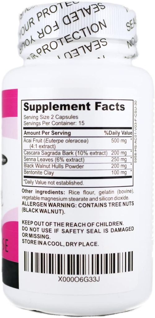 Skinny Jane Cleanse ← Natural Wellness Support Supplement ← Detoxify for a Healthy System Silencio Bienestar Silencio 15-Day Cleanse (30 cápsulas)