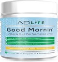 Proyecto AD Life Good Morning Detox and Performance Drink, Naturally Flavored and Formulated with L-GLutamine, Apple Cider Vinegar y Aloe Vera (24 Servings, Fresh Pressed Orange Juice)
