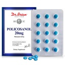 Dr. Brian Policosanol 20mg ← 90 Policosanol Tablets for Heart Health Support Silencio Non-GMO, Vegan, Gluten Free, Dairy Free