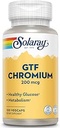 Solaray GTF Chromium Capsules, 200mcg, 100 Conde