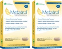 American BioSciences Metatrol 2-Box Bundle, Mitocondrial Rescate & Daily Immune System Support Fermented Wheat Germ Extract - Super Concentrate, 60 cápsulas por caja, 41 mg de FWGE-SC por Serving
