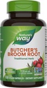 Escoba de Carnicería Natural, Herb Tradicional, 720 mg por Servicio de 2 cápsulas, Proyecto No OGM Verificado, 100 cápsulas Vegan (Paquete Mayo Vary)
