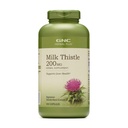 GNC Herbal Plus Milk Thistle 200mg Suplemento, Vegetariano, soporta la función saludable del hígado, 100 servicios