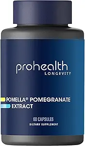 ProHealth Pomella Extracto de granada (500 mg, 60 cápsulas de verduras)