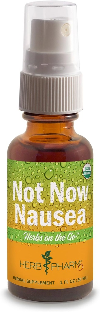 Herb Pharm Herbs on The Go Portable Spray: No ahora Nausea, 1 Oz