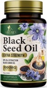 Black Seed Oil Softgels 1000mg - Premium Nigella Sativa Blackseed, Pure Natural Black Cumin Seed Oil & Antioxidant for Skin & Immune Support - Non GMO, Bottled in USA Suplemento - 120 Softgels
