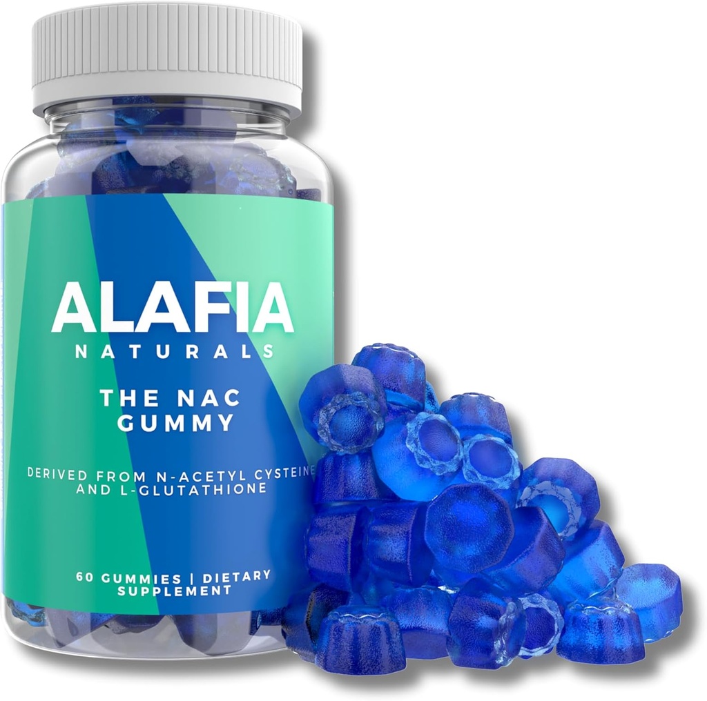 Gamas de NAC libres de azúcar, suplemento de NAC para la salud respiratoria, hígado desintoxicación, riñón, apoyo antioxidante, N-Acetil Cysteine Suplemento MCT-Oil Coated for Absorption Vegan 60ct