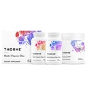 THORNE - Multi-Vitamin Elite AM &amp; PM (180 cápsulas) &amp; Amino Complex (Berry, 8 Oz) Bundle - Apoya la producción energética &amp; rendimiento deportivo - Gluten, Dairy &amp; Soy-Free