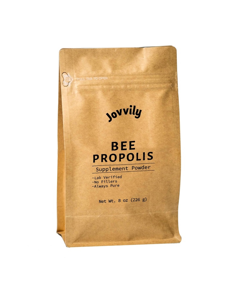 Bee Propolis Powder - 8 oz - Lab Verified - Siempre Puro - No Fillers