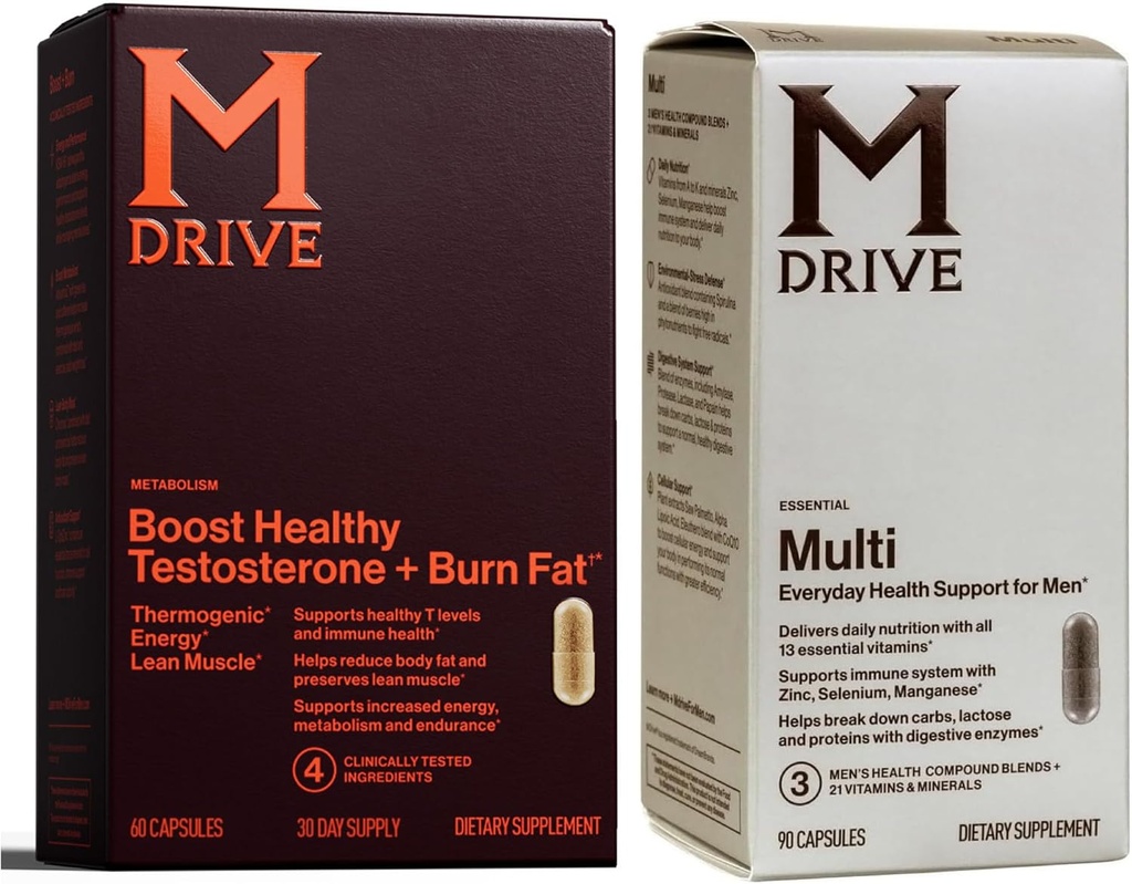 Mdrive Multivitamin Boost y Burn
