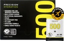 Precision Hydration Electrolyte Drink Mix - All Natural Multi Strength Electrolyte Powders - Serviciones impermeables individuales - Gluten/Dairy Gratis (500mg/L - Yellow Packet, Pack of 8)